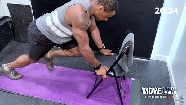 Tommy Europe working out